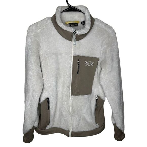 Mountain Hardwear Deep Pile Fleece Jacket Womens Medium - Picture 1 of 4